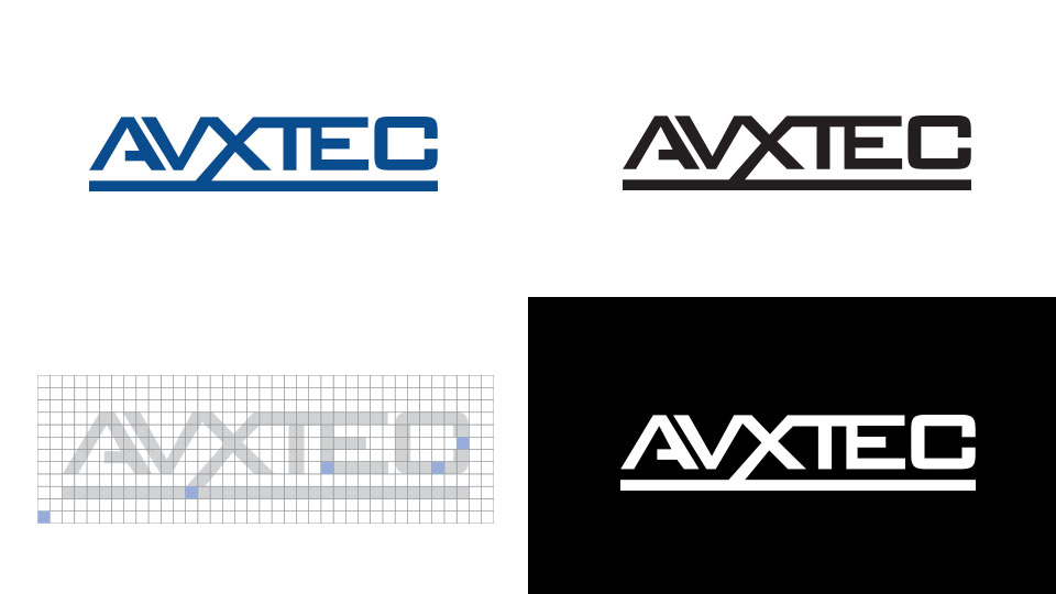 Aplicações do logotipo AVXTEC