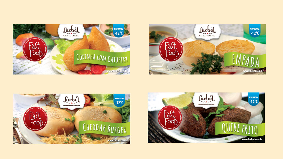 Rótulos de produtos Lucbel